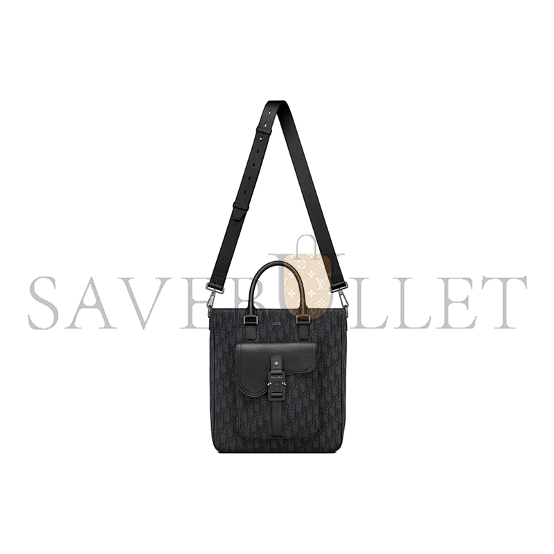 D*or saddle tote bag 1adsh241yks_h03e (36*32*13.5cm)
